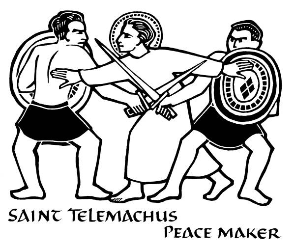 St.-Telemachus-Peace-Maker