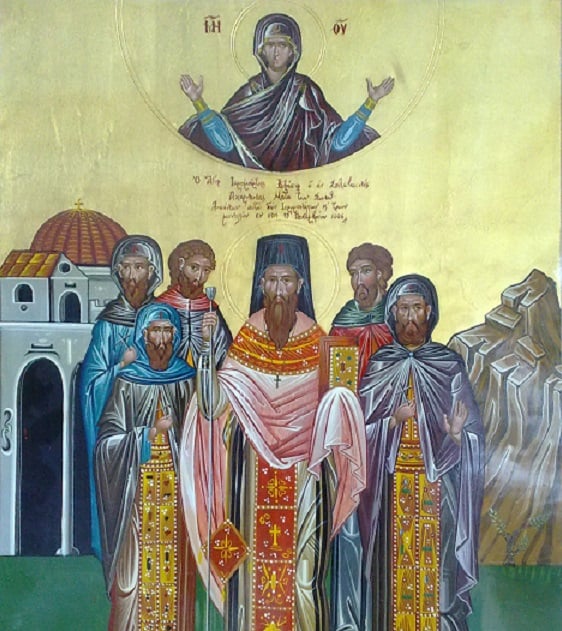 The Holy Relics of the Six Recently Revealed Blessed Martyrs in ...