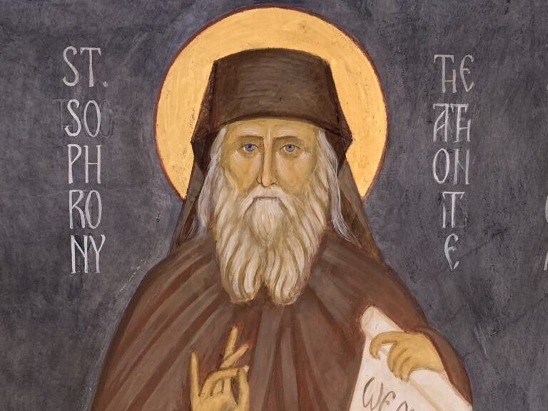 The icon of a new saint. Saint Sophrony | PEMPTOUSIA